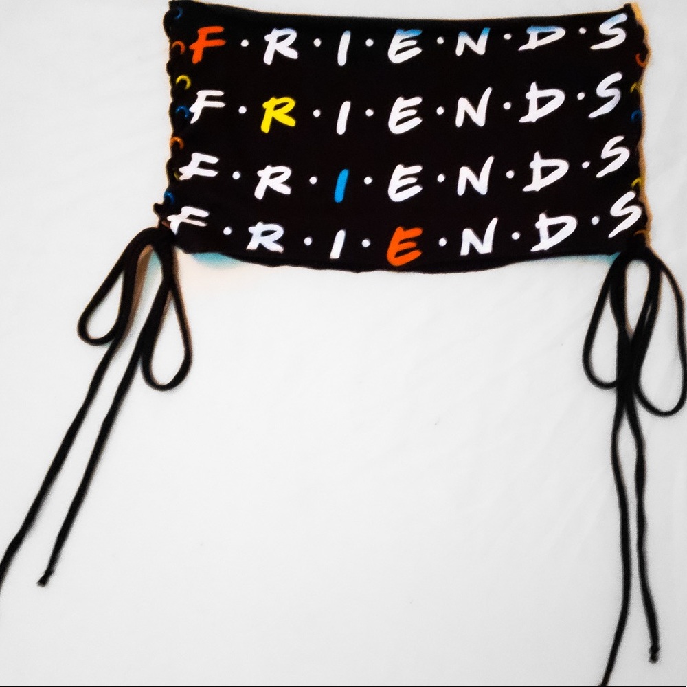 NEW friends crop top